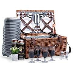 Wicker picnic baskets for sale  Delivered anywhere in UK