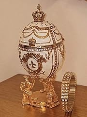 Imperial white faberge for sale  Delivered anywhere in USA 