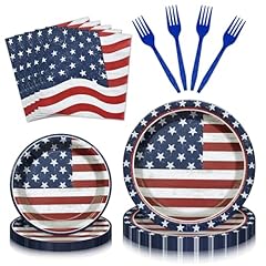 Pieces patriotic tableware for sale  Delivered anywhere in USA 