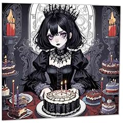 Gothic girl birthday for sale  Delivered anywhere in UK