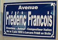 Frederic francois plaque d'occasion  Livré partout en France