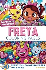 Freya coloring pages for sale  Delivered anywhere in UK