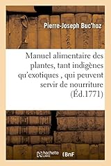 Manuel alimentaire plantes d'occasion  Livré partout en Belgiqu