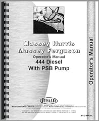 Used, Massey Harris 444 Diesel with PSB PumpTractor Operators for sale  Delivered anywhere in USA 