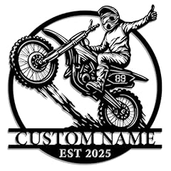 Personalized motocross wheelie for sale  Delivered anywhere in UK