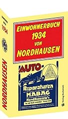Einwohnerbuch 1934 nordhausen gebraucht kaufen  Wird an jeden Ort in Deutschland