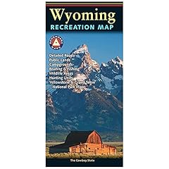 Wyoming recreation map d'occasion  Livré partout en France