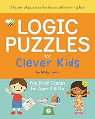 Logic puzzles clever for sale  Delivered anywhere in USA 