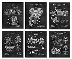 Motorcycle patent art for sale  Delivered anywhere in USA 