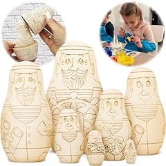 Aevvv unpainted matryoshka for sale  Delivered anywhere in USA 