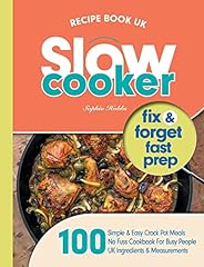 Slow cooker recipe for sale  Delivered anywhere in UK