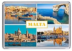 Malta souvenir acrylic for sale  Delivered anywhere in UK