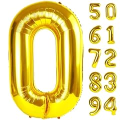 Gold number balloon for sale  Delivered anywhere in USA 