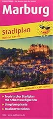 Marburg touristischer stadtpla gebraucht kaufen  Wird an jeden Ort in Deutschland