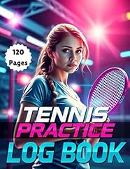 Tennis practice log for sale  Delivered anywhere in UK