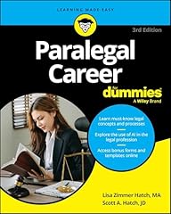 Paralegal career dummies for sale  Delivered anywhere in USA 