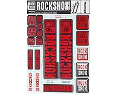 Rockshox aufklebersatz 35mm usato  Spedito ovunque in Italia 
