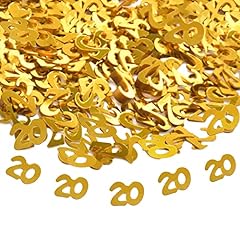 Coriandoli compleanno oro usato  Spedito ovunque in Italia 