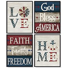 Whaline 4pcs patriotic for sale  Delivered anywhere in USA 