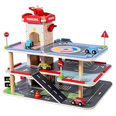 Wooden toy garage for sale  Delivered anywhere in UK