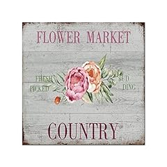 Country floral wooden for sale  Delivered anywhere in Canada