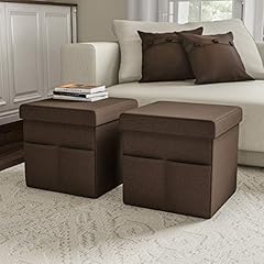 Set ottomans storage for sale  Delivered anywhere in USA 