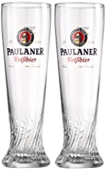 Weizenbierglas paulaner 2 gebraucht kaufen  Wird an jeden Ort in Deutschland