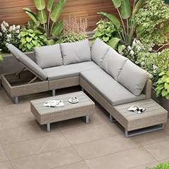 Merax rattan garden for sale  Delivered anywhere in UK