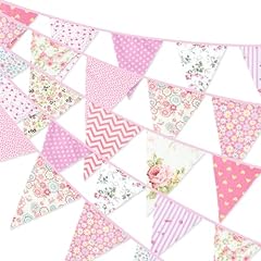 Fabric bunting 40ft for sale  Delivered anywhere in UK