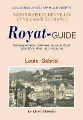 Royat guide renseignements d'occasion  Livré partout en France