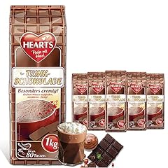 Hearts trinkschokolade 1kg gebraucht kaufen  Wird an jeden Ort in Deutschland