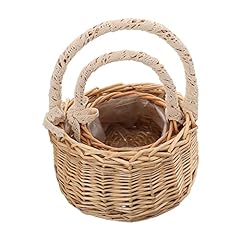 Amosfun 2pcs wicker for sale  Delivered anywhere in UK