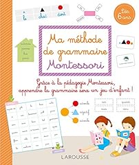 Méthode grammaire montessori d'occasion  Livré partout en France