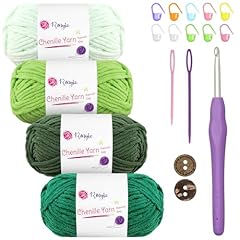 Chunky chenille yarn for sale  Delivered anywhere in UK