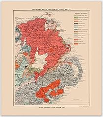 Belfast map wall for sale  Delivered anywhere in UK