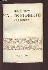 Haute fidelite. pastiches. d'occasion  Livré partout en France