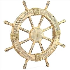 Beige wooden nautical for sale  Delivered anywhere in USA 