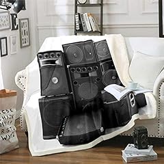 Speaker fleece throw for sale  Delivered anywhere in USA 