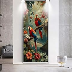 Diamond painting pappagallo usato  Spedito ovunque in Italia 