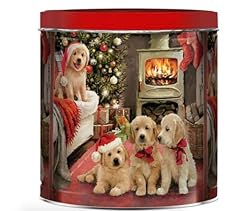 Holiday popcorn tin for sale  Delivered anywhere in USA 