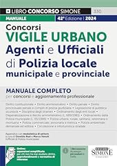 Concorsi vigile urbano. usato  Spedito ovunque in Italia 