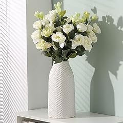 Hjn white vase for sale  Delivered anywhere in USA 