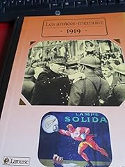 Années mémoire 1919 d'occasion  Livré partout en France