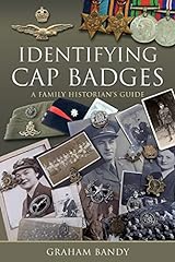 Identifying cap badges usato  Spedito ovunque in Italia 