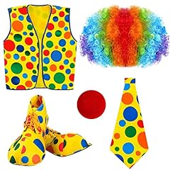 Pieces clown costume for sale  Delivered anywhere in USA 