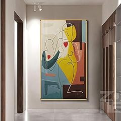 Abstract Lady Line Drawing Picture Home Decor Wall, used for sale  Delivered anywhere in Canada