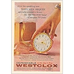Relicpaper 1958 westclox for sale  Delivered anywhere in USA 