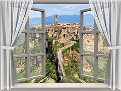 Quadro finestra borgo usato  Spedito ovunque in Italia 