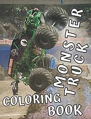 Monster truck coloring for sale  Delivered anywhere in UK
