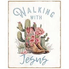 Cowgirl christian wall for sale  Delivered anywhere in USA 